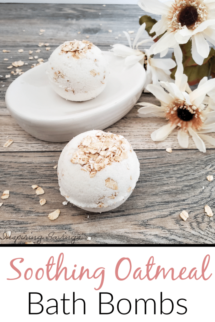 Soothing Oatmeal Honey Bath Bombs