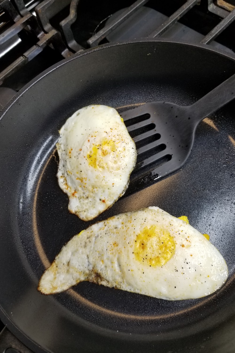 Using proper utensils nonstick pans